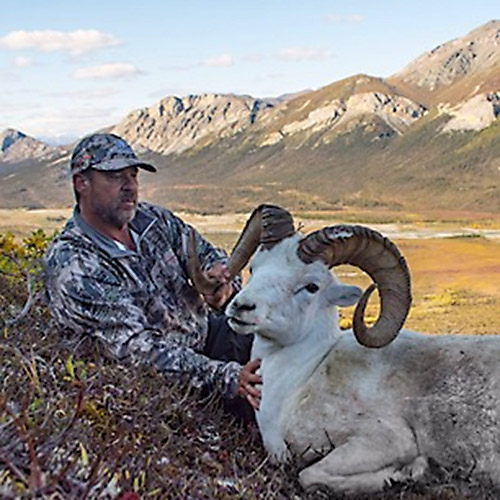 Larry Johns with a Ram